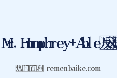 Mr.Humphrey+Able反义词是什么意思的图片